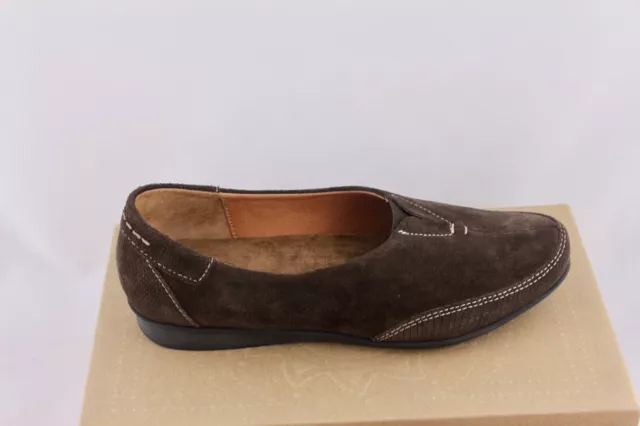 Taos Women’s Marvey Chocolate Suede Slip On Shoes Us 7 – 7.5 (Eu 38) - New