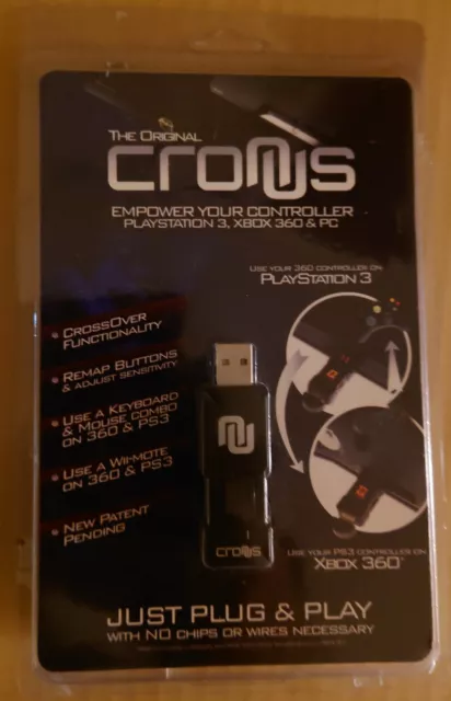 Original CRONUS CROSSOVER ONTROLELR ADAPTER for Playstation 3, XBOX 360 & PC