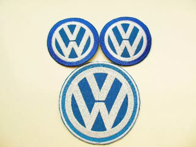Volkswagen VW Segni Come Toppa 3er Set L'Originale