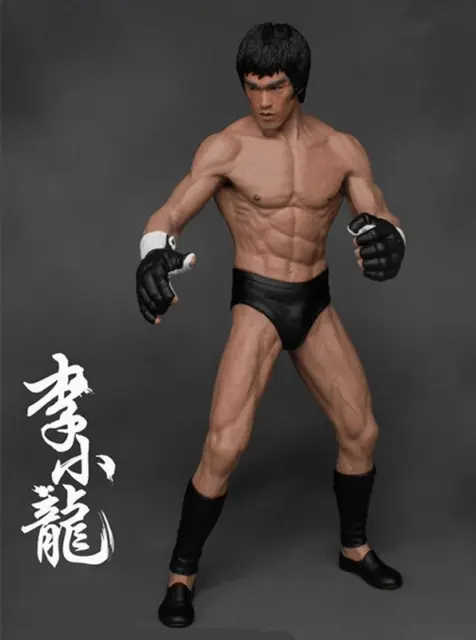 New 19Cm Kung Fu Bruce-Lee Chinese Promoter 1/12 Pvc Action Figure Model toy