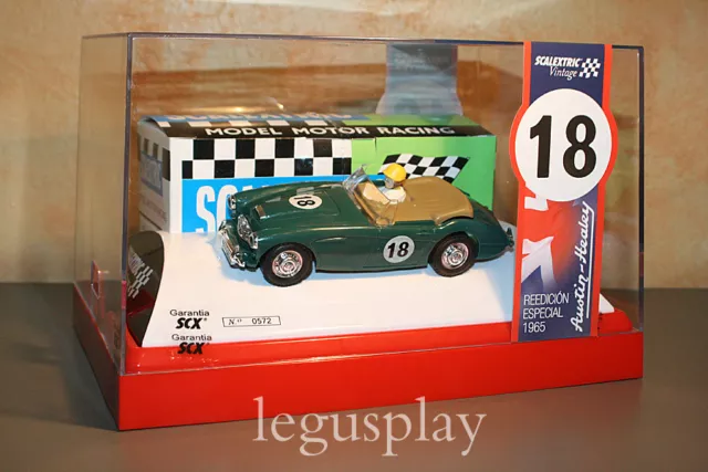 Slot scx scalextric Vintage A10118S300 Austin Healey Edition Sonder 1965 Neu