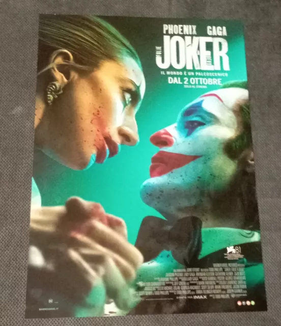JOKER FOLIE à Deux (2024) Lady Gaga Poster Ufficiale 1 Ed. Italiana