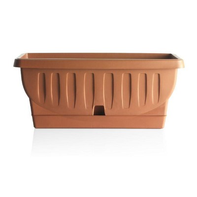 40 BAMA CON SOTTOCASSETTA PLASTICA TOPSHOP BAMA FIORIERA RETTANGOLARE CM 