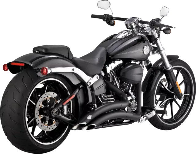 Vance & Hines Big Radius Exhaust System Black 46365