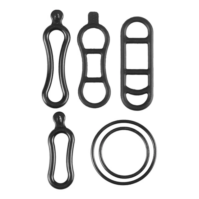 Sangles En Silicone Pour Vélo – 4 Tailles Pour Fixer éclairage, Rétroviseur, Caméra – élastiques Robustes Et Faciles à Poser