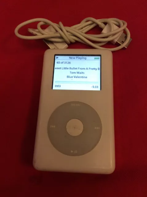 Apple IPOD Classic (20GB) 4th Generation Working ( Read Fully Description)