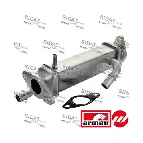 Radiatore Ricircolo Gas Scarico Sidat 83.1321AS Arman per Alfa Romeo Fiat Iveco