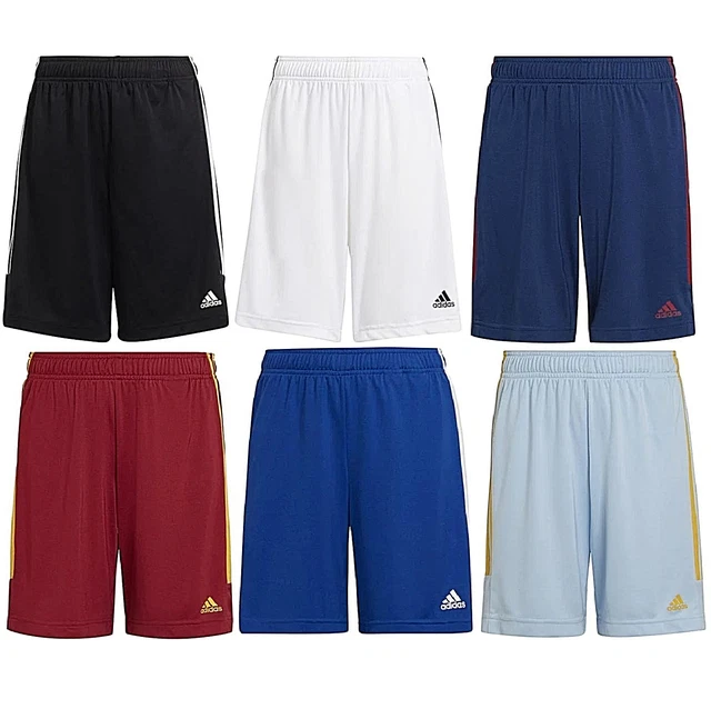 Boys adidas football shorts top