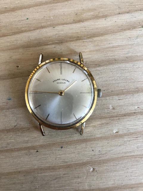 Mouvement De Montre Lip 30.7mm - Français, 13 Rubis, Quartz - Pièce De Réparation Occasion