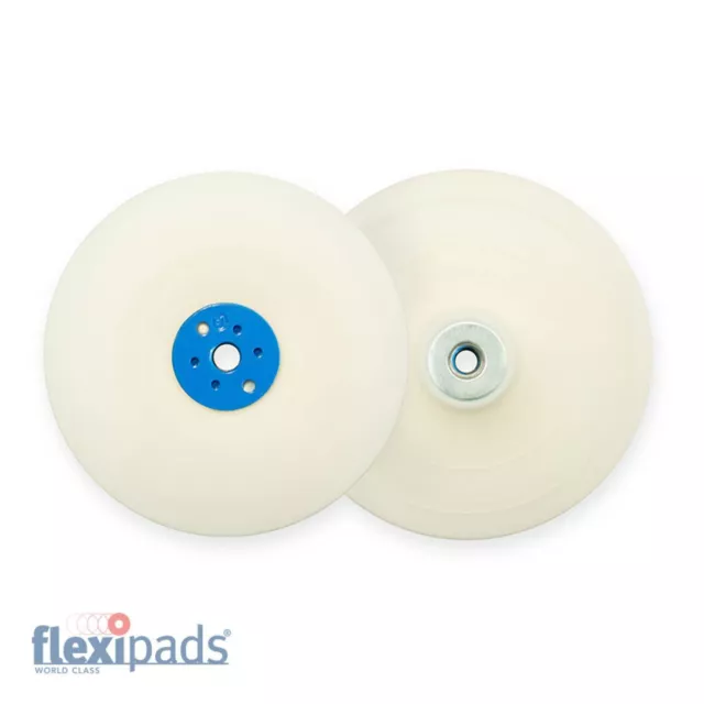 Flexipads World Class Angle Grinder Pad White 180Mm (7In) M14 FLE20310