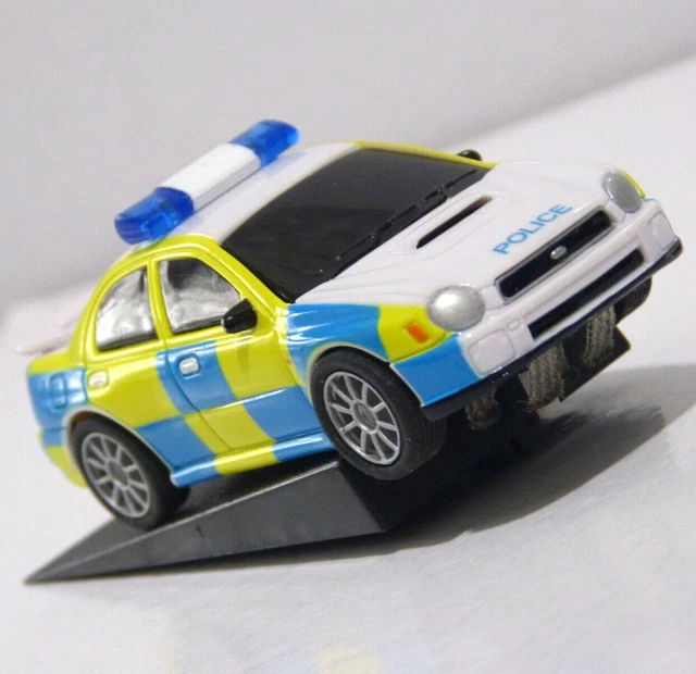 Carrera Go Police Car Subaru WRX Interceptor Lights Jump Set 61015 1/43 Slot