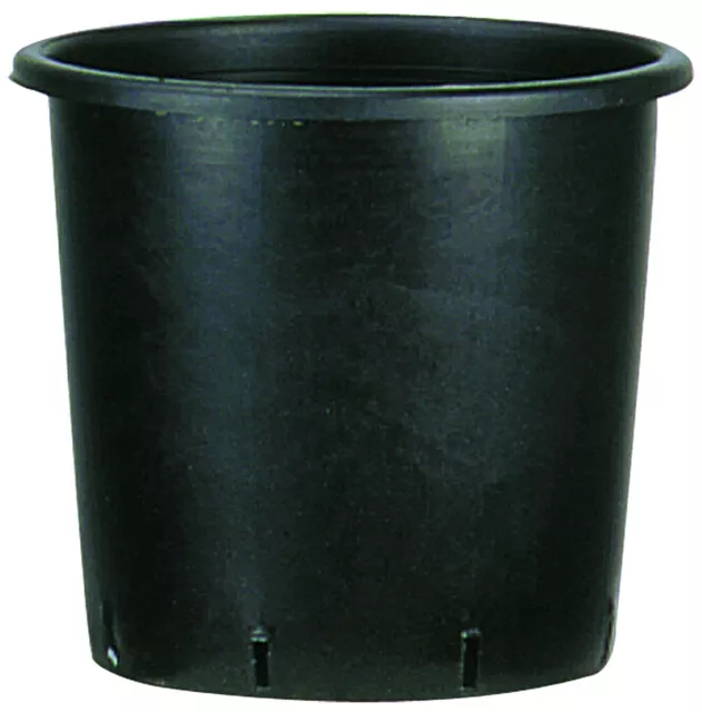 Vaso Vivaio, Vaso Da Coltivazione, Vaso In Plastica 12 Lt 28X24H Vaso Nero