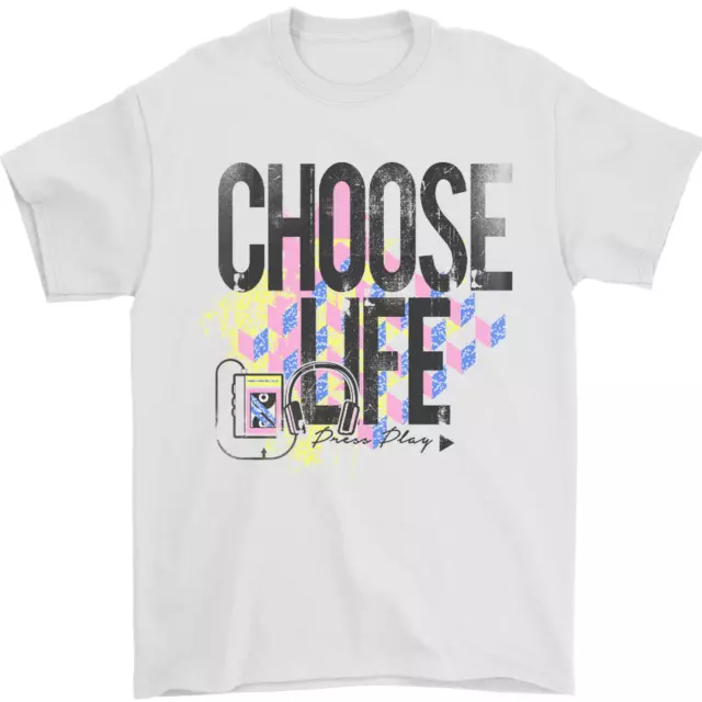 Scegli Life Uomo T-Shirt 100% Cotone