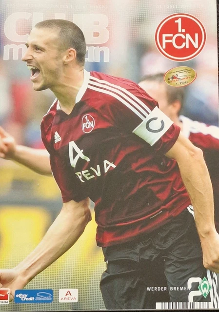 2011/12 1.BUNDESLIGA 1.FC Nürnberg SV Werder Bremen EUR 1,00
