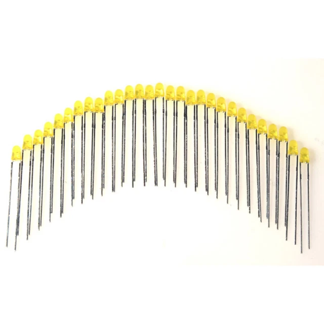 ELV LED-Set mit 29 LEDs, gelb, 3 mm
