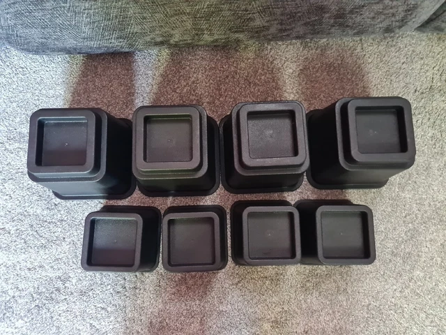 Utopia Bedding Adjustable Furniture Risers. New