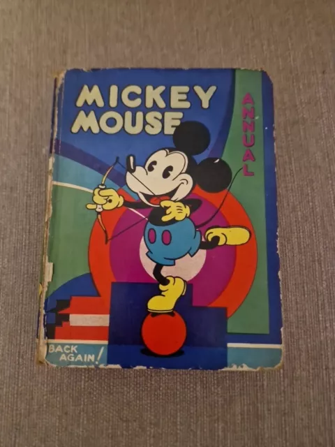 Mickey Mouse Annual 1933 (published 1932). Disney