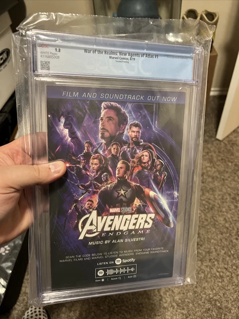 War of the Realms: New Agents of Atlas #1 Jeehyung 2nd Print CGC 9.8 2