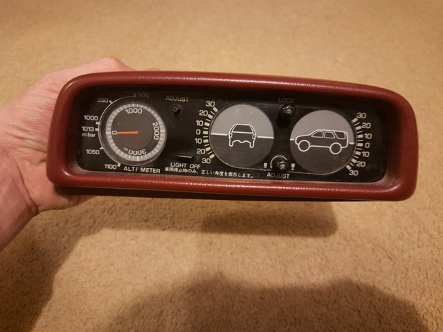 TOYOTA HILUX SURF 4Runner Instrument Cluster Pod, Altimeter ...