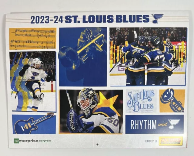 Hockey - Go Blues - Bracelet - St Louis Blues - 8 Inches Long