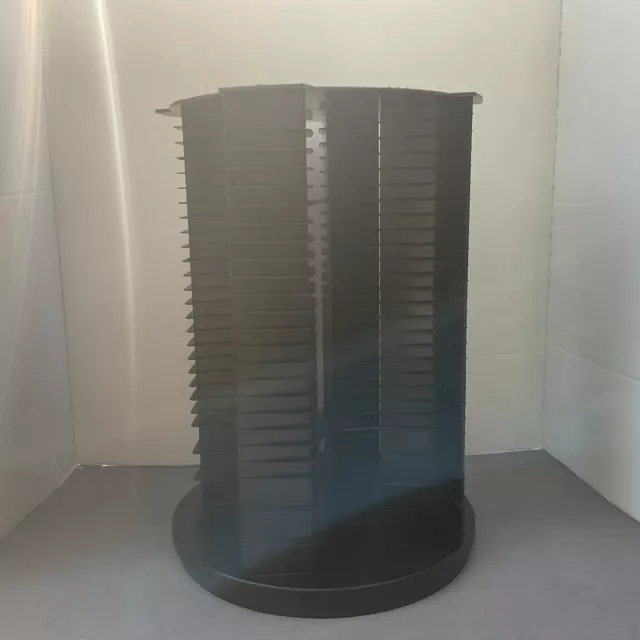 Fellowes CD Rotating  Media Tower Rack Holder Storage Display 112 CD's