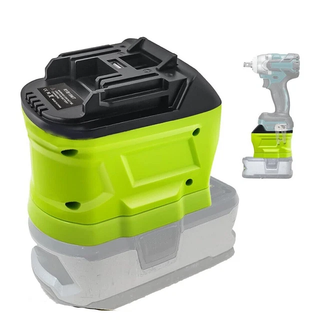 Support Mural Pour Batterie Ryobi 18V - Lot De 2, En Plastique ABS, Avec Vis Incluses Pour Atelier/Garage