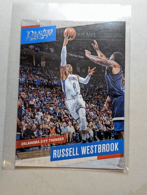 2017-18 NBA Panini Prestige Russell Westbrook #126 OKC Thunder
