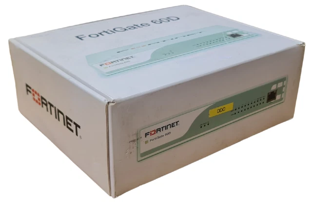 FORTINET FORTIGATE-60G FG-60D Network Firewall Security Appliance | No ...