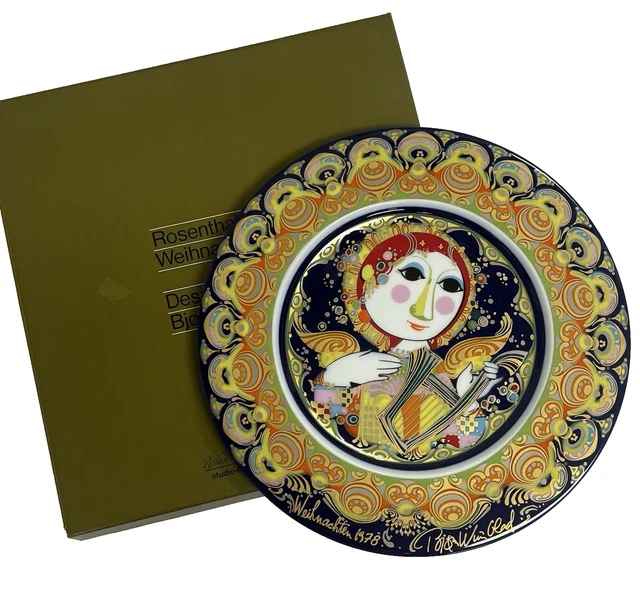 ローゼンタール スタジオライン ウィンブラッド クリスマスプレート1978 ローゼンタール スタジオライン ウィンブラッド クリスマス