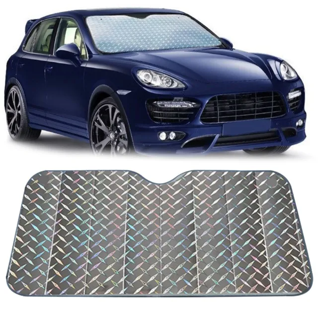 Coche Parasol Plegable Reflectante Visera Parabrisas Cristal Cubierta Bloque UV