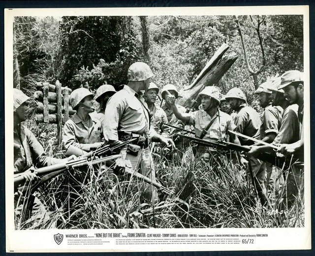 None But The Brave CLINT WALKER TOMMY SANDS BRAD DEXTER TATSUYA MIHASHI JAPANESE