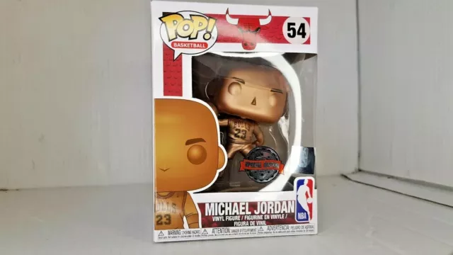 Funko Basketball NBA Chicago Bulls Michael Jordan (Black Pinstripe Jersey)  Special Edition Figure #126 - US
