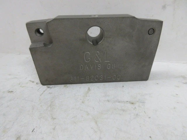 Giddings & Lewis, G&L Davis G8 Block, 311-82031-00, 0.562" X 1.625, 2 Inserts