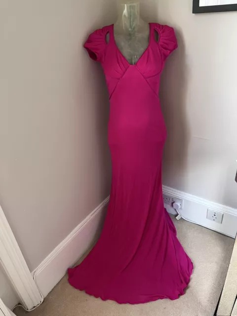 ZAC POSEN evening gown Hot pink sz US 4 UK 8  - just stunning