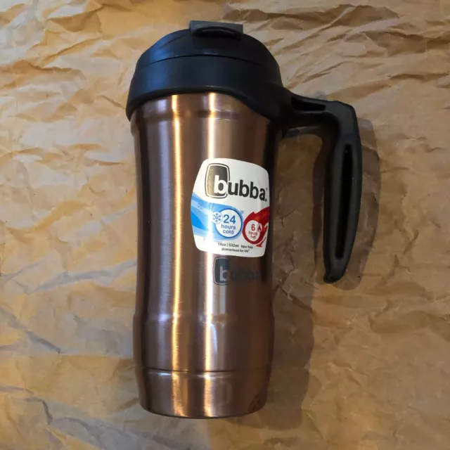 Bubba Travel Mug 18Oz Hero Rose Gold Stainless Steel Vacuum Insulated BPA Free