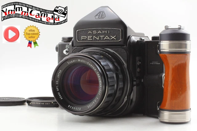 ⏯️[NEAR MINT] PENTAX 6x7 67 MUp Eye Level Film Camera 55mm