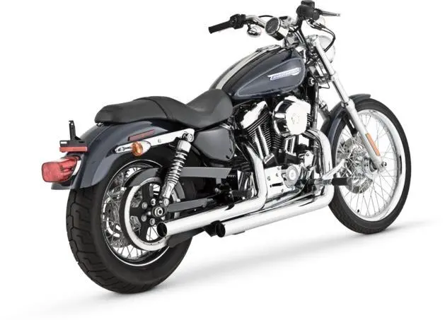 Vance & Hines Straightshots Full Exhaust System Chrome #17821 Harley Davidson