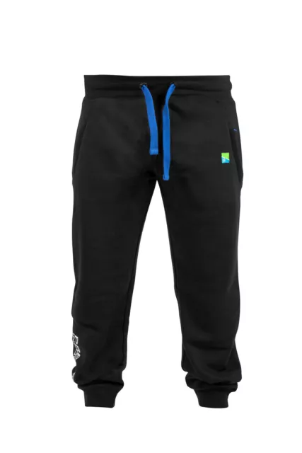 Preston NEW Innovations Black Joggers Tracksuit Bottoms All Sizes