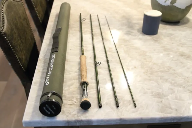 2 NEW SOUTH Bend top of the line Royal Coachman Fly Rods 8ft both