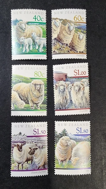 N. Zealand  1991 Sheep  set MUH  E14