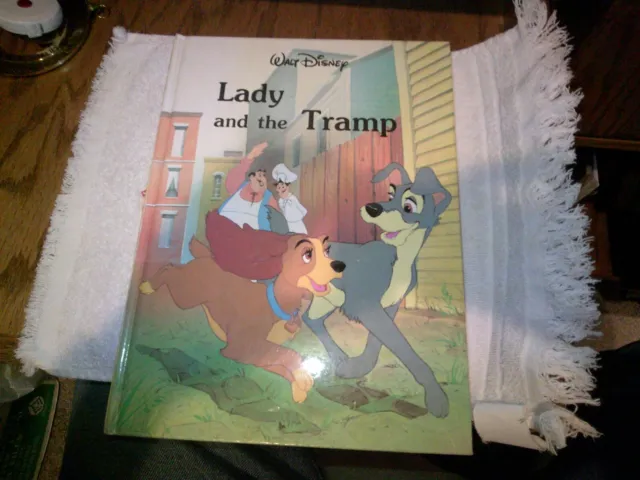 Lady and the Tramp hardback book ISBN 0-453-03052-1 Disney Walt Very good shape