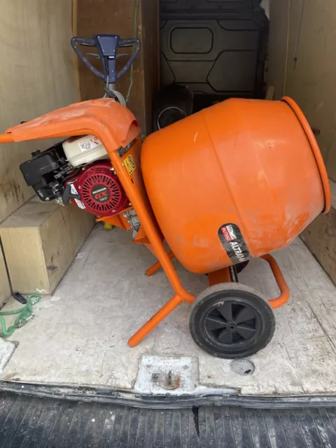 BELLE MINIMIX 150 PETROL Cement Mixer C/W Stand - Refurbished