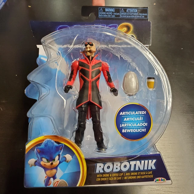 JAKKS PACIFIC SONIC the Hedgehog ROBOTNIK 4.5" Action Figure - NEW! £17 ...