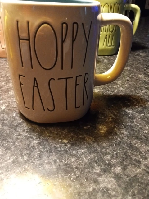 Rae Dunn Easter Mugs coffee cups 6 piece lot