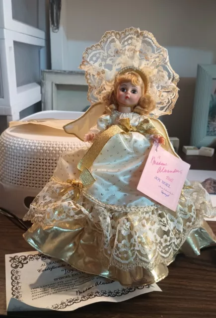 Madame Alexander Vintage Doll Heavenly Angel Tree topper PLEASE SEE PICS + READ