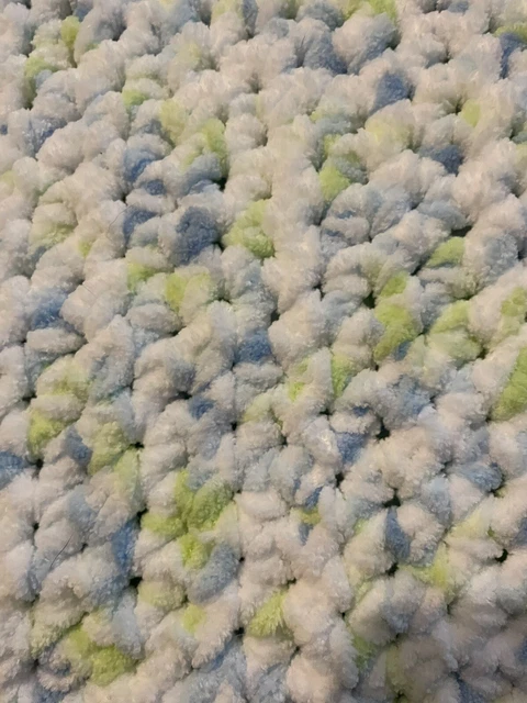 handmade crochet afghan / throw blanket new