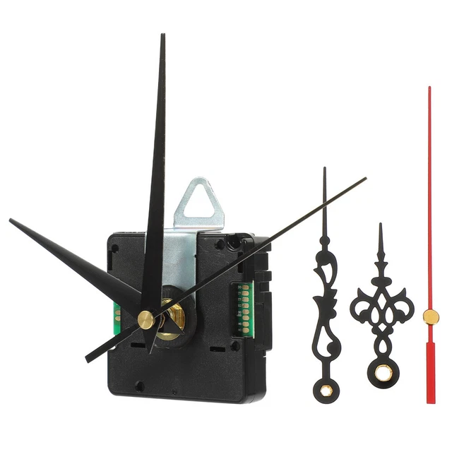 Mécanisme D'horloge Radio-piloté UTS 700 DCF77 - Aiguilles Incluses, Pile AA Non Fournie - Précision Atomique