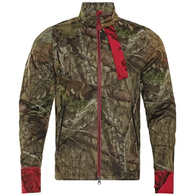 Härkila Moose Hunter 2.0 Fleecejacke - Leise Jagdjacke Fleece Camouflage