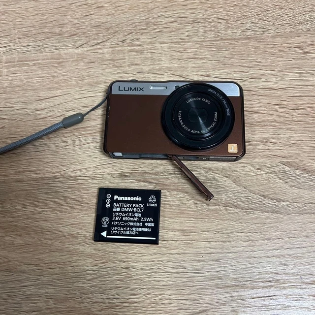 PANASONIC LUMIX DMC-XS3 Brown Compact Digital Camera [No English