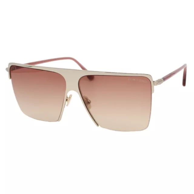 Tom Ford Sofi TF 840 28T Rose Gold Gradient Womens Sunglasses 61-11-140 W/Case